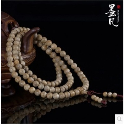 沉香手串8mm108颗念珠 佛珠手链珠男女保真