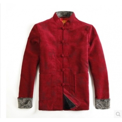 唐装棉袄中式 中老年冬季加厚男装外套