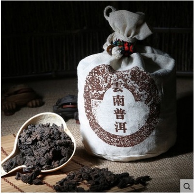 云南普洱茶熟茶叶程健500克