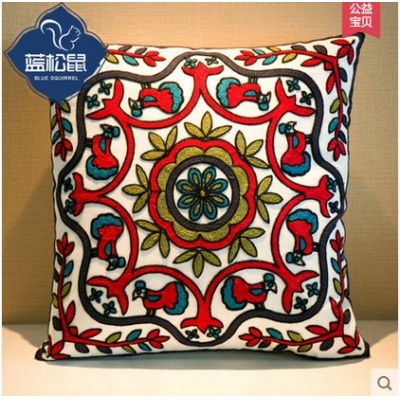 垫抱枕床头靠背民族风靠枕沙发抱枕套靠垫
