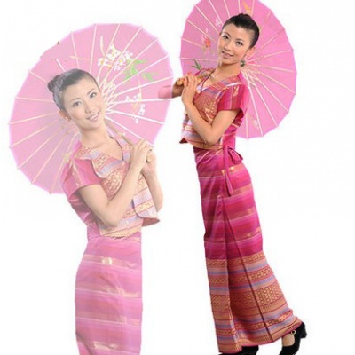 傣族服装 云南少数民族 葫芦丝表演 泼水节服饰