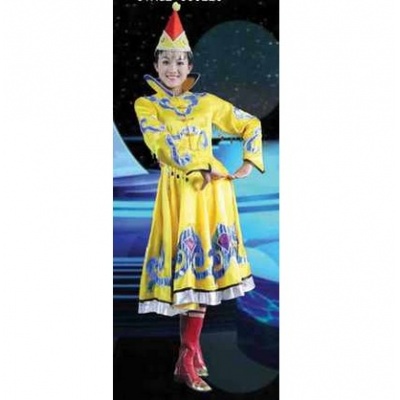 蒙古族民族舞蹈演出服装 