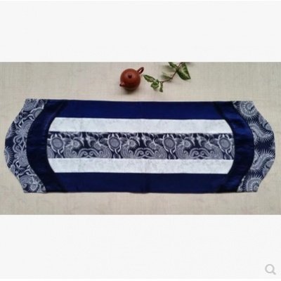 贵州民族民间工艺品纯手工蜡染茶席 蜡染桌旗商务礼品