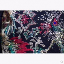 刺绣包绣花包复古帆布杀手单肩斜挎手提包女包