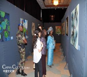 贝宁中国文化中心举办妇女节中国文化展示活动