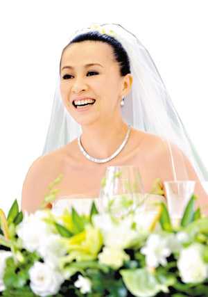 5大女星婚纱比拼 刘涛最美