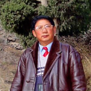 羌族书法家蓝寿云