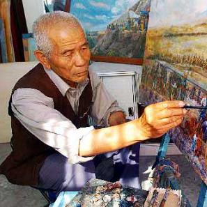 画家 何耶尔·兴谦