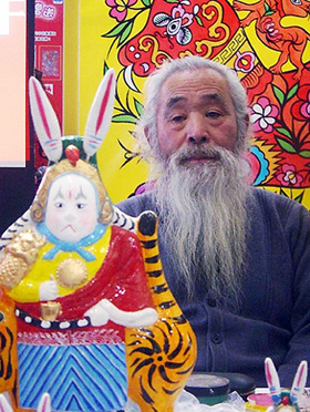 京剧脸谱艺人双起祥