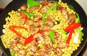 美味佳肴“黄豆鸡”