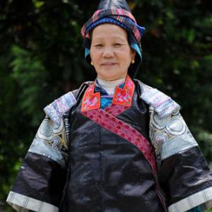 苗族蜡染艺人王阿勇