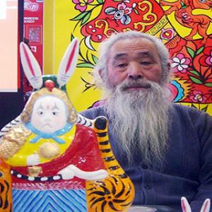京剧脸谱艺人双起祥