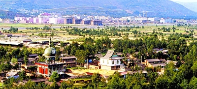 积石山县全貌