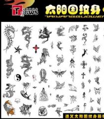 小本投资160元--暂时性刮绘纹身
