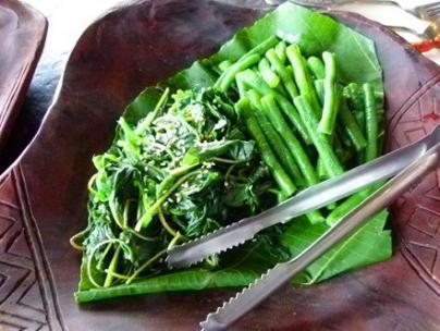 山苏树豆都入菜 台湾少数民族美食健康又好吃