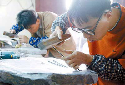 端砚制作工艺(组图)_中国网