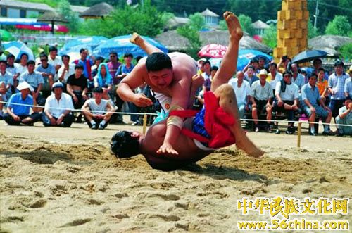 朝鲜族摔跤