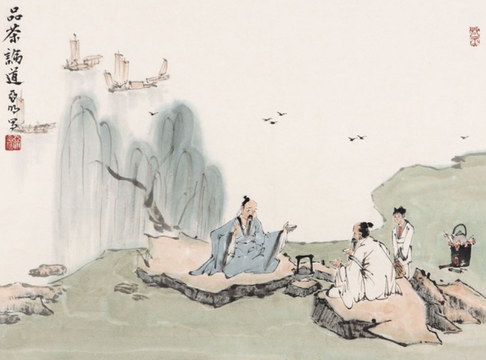 中国传统坐礼插图
