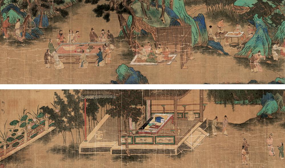 古代文人雅集之西园雅集 古代文人雅集之西园雅集