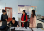 旗组织部领导深入向阳社区检查指导党建工作