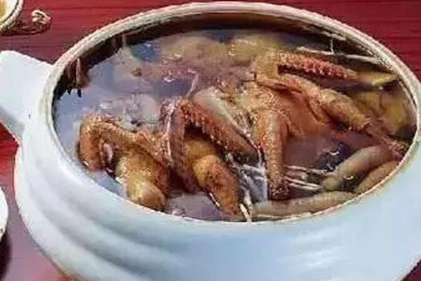 鹌鹑肉汤