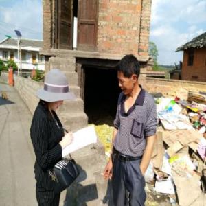 修文县委组织部开展毒品预防宣传及走访群众工作