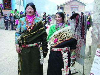 藏族服饰：藏区的另一种阳光 [转载]